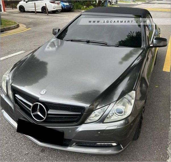 Mercedes-Benz E-Class E250 CGI Cabriolet (COE till 09/2030)