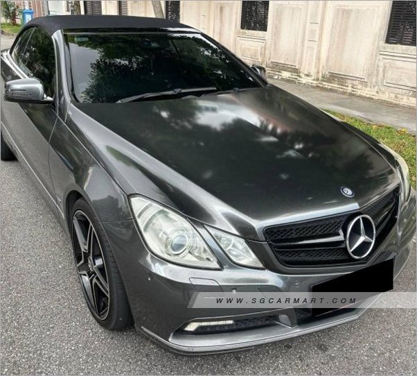 Mercedes-Benz E-Class E250 CGI Cabriolet (COE till 09/2030)