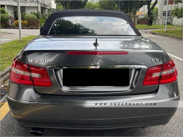 Mercedes-Benz E-Class E250 CGI Cabriolet (COE till 09/2030)
