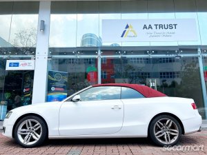 Audi A5 Cabriolet 2.0A TFSI Quattro (COE till 12/2030)