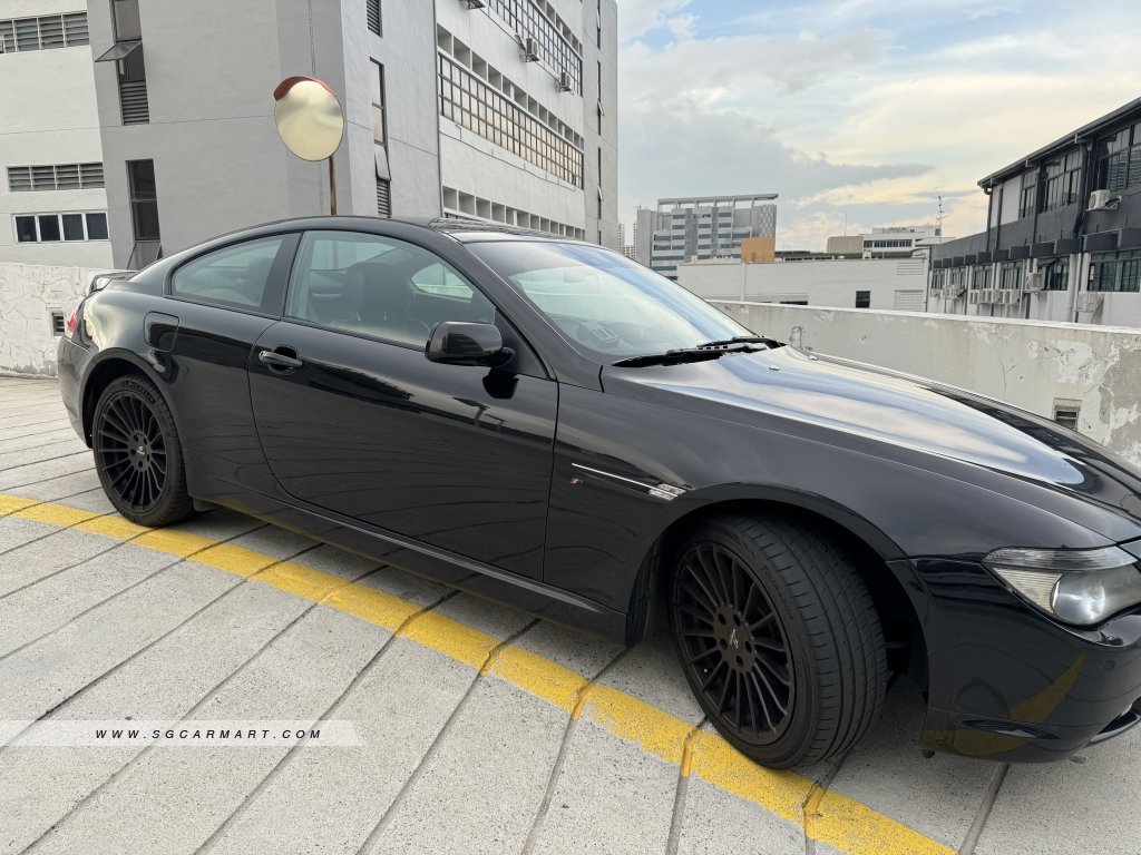 BMW 6 Series 630Ci Sunroof (COE till 04/2026)