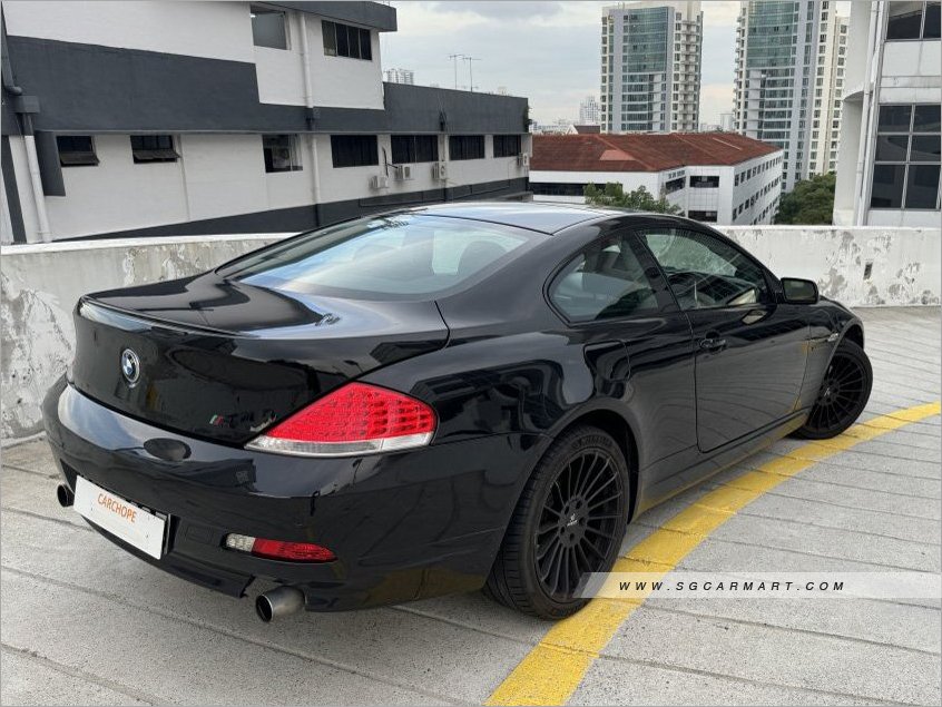 BMW 6 Series 630Ci Sunroof (COE till 04/2026)