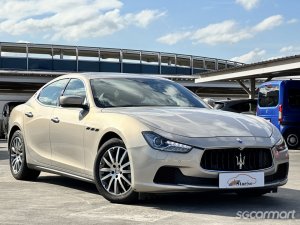 Maserati Ghibli 3.0A Sunroof (New 10-yr COE)