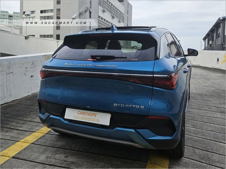 BYD Atto 3 Electric Sunroof
