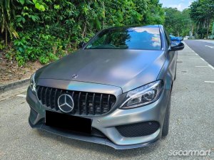 Mercedes-Benz C-Class C200 AMG Line Sunroof