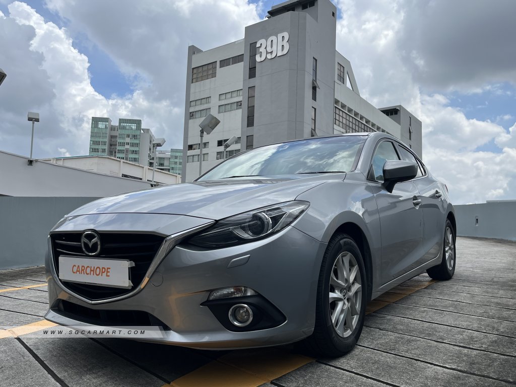 Mazda 3 1.5A Deluxe Sunroof (New 5-yr COE)