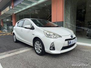 Toyota Prius C Hybrid 1.5A (COE till 02/2027)-thumbnail