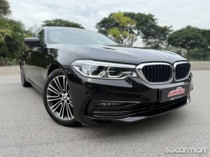 Best priced 2020 BMW 5 Series 520i only @ $127,555/-