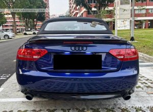 Audi A5 Cabriolet 2.0A TFSI (COE till 08/2030)