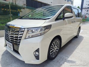 Toyota Alphard 2.5A Elegance Sunroof (New 10-yr COE)