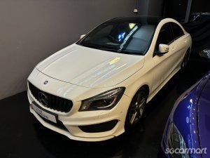 Mercedes-Benz CLA-Class CLA180 AMG Line (COE till 04/2029)