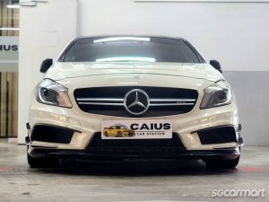 Mercedes-Benz A-Class A45 AMG 4MATIC Sunroof (COE till 10/2033)-thumbnail