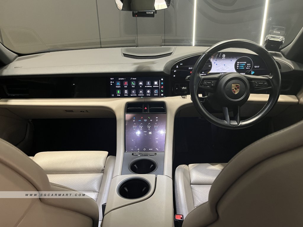 Porsche Taycan Electric Sunroof
