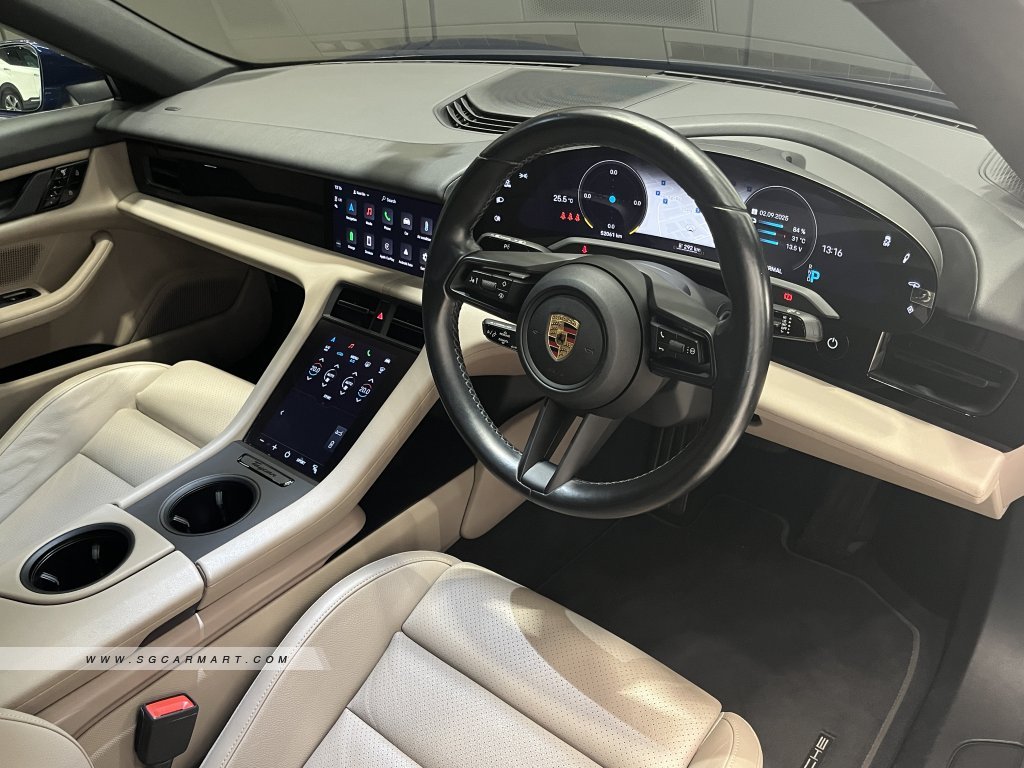 Porsche Taycan Electric Sunroof