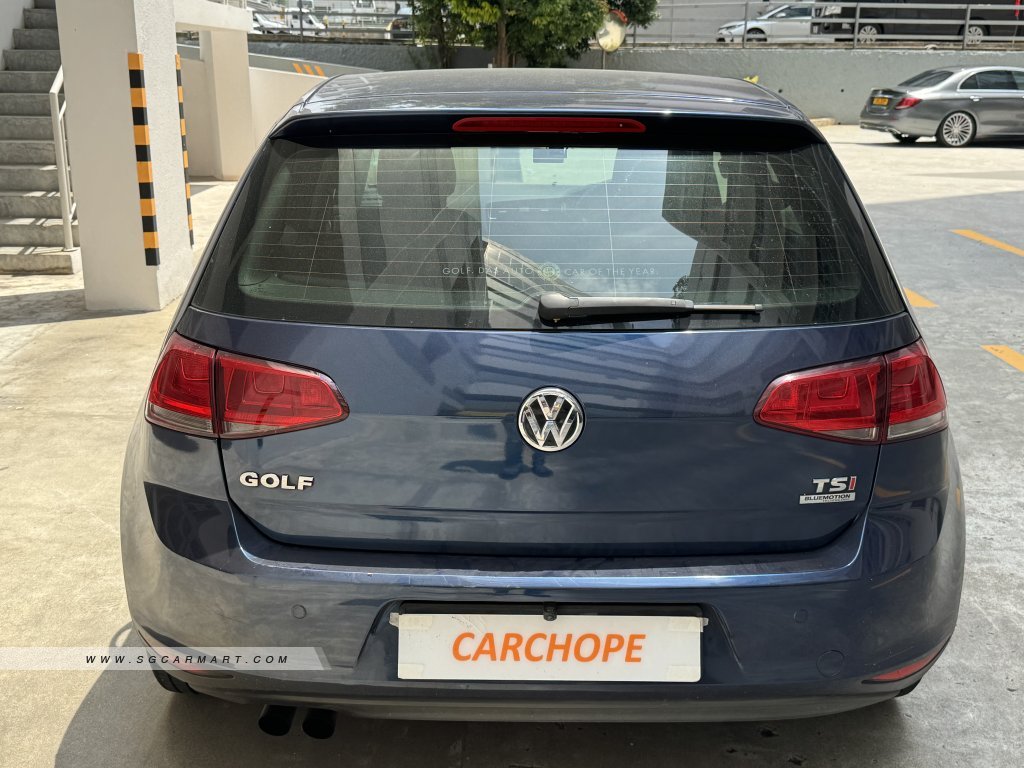 Volkswagen Golf 1.4A TSI (COE till 01/2029)