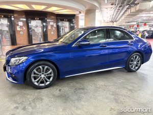 Mercedes-Benz C-Class C200 AMG Line (COE till 07/2034)
