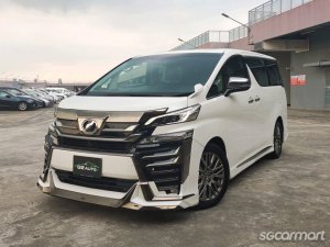 Toyota Vellfire 2.5A Z G-Edition Moonroof (New 10-yr COE)