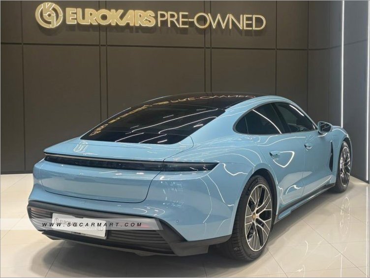Porsche Taycan Electric Sunroof