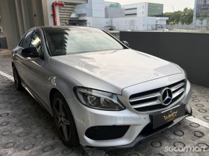 Mercedes-Benz C-Class C180 AMG Line (New 5-yr COE)-thumbnail