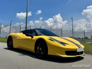Ferrari 458 Spider (COE till 11/2031)-thumbnail
