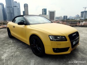 Audi A5 Cabriolet 2.0A TFSI Quattro S-Line (COE till 07/2030)