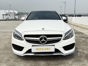 Mercedes-Benz C-Class C200 AMG Line Premium Sunroof