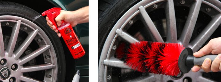 CHEMICAL GUYS DIABLO WHEEL CLEANER REVIEW! How good is this wheel cleaner  gel against dirty wheels. 