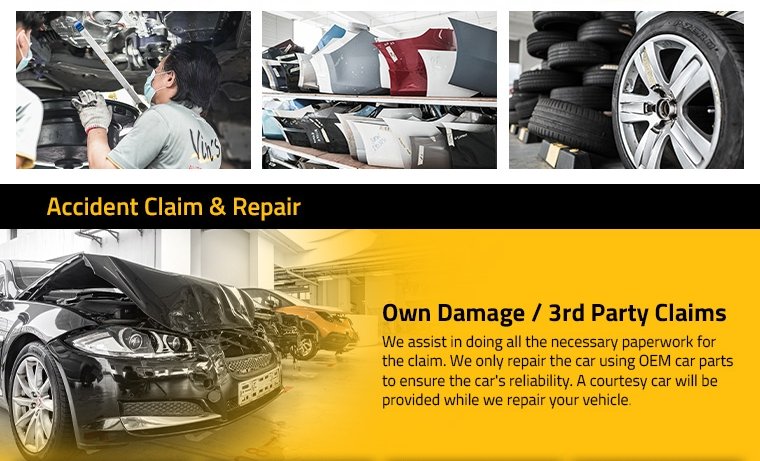 accident claim & repair