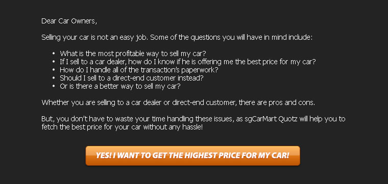 Dear Car Owner