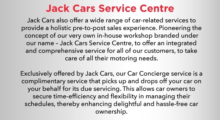 Jack Cars Service Centre