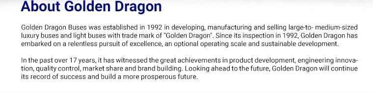 About Golden Dragon