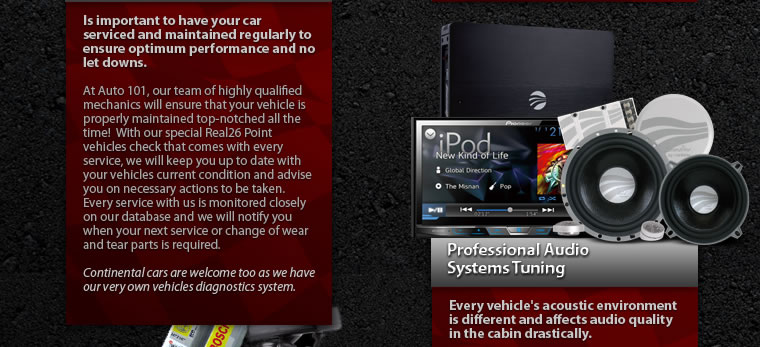 Professional Audio Systems Tuning