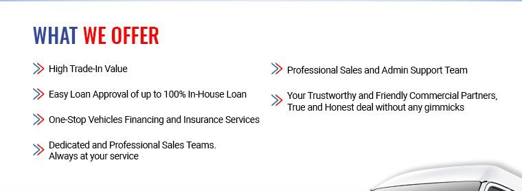 what we offer