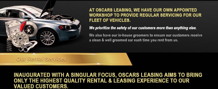Our Rental Services