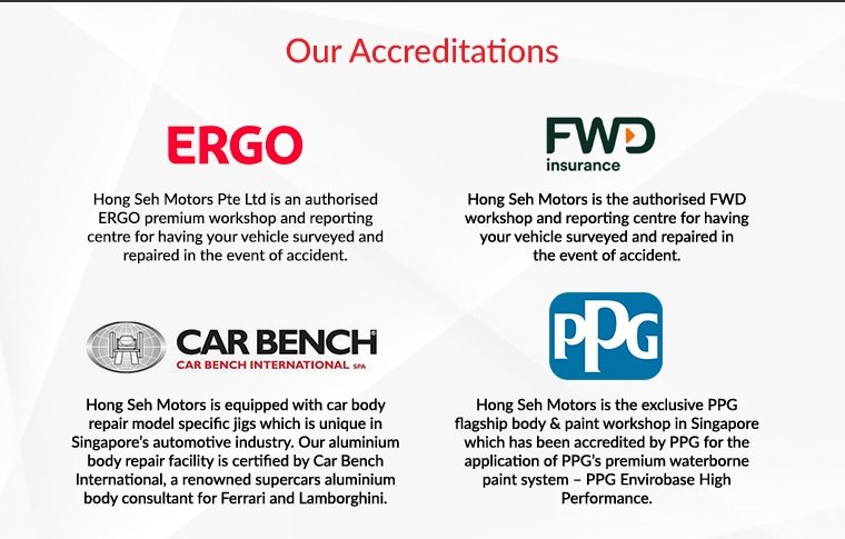 Our Accreditations