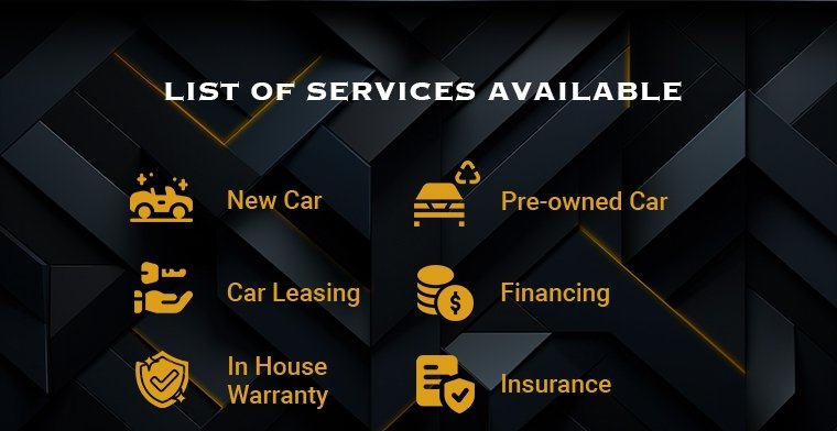 List of services