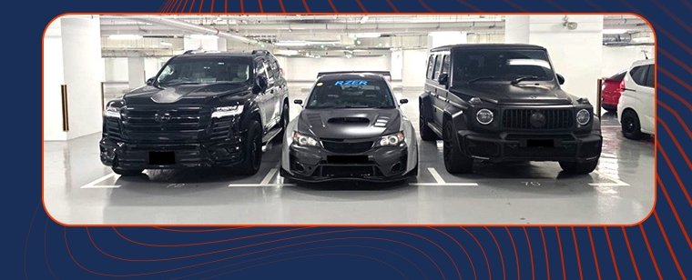 Black cars