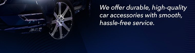 We offer