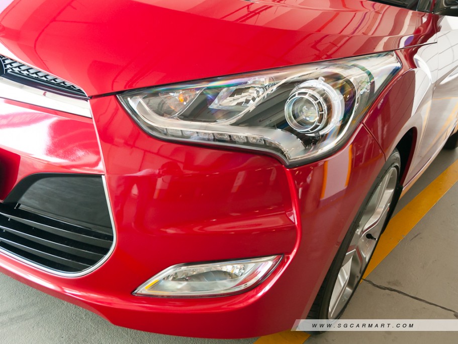 hyundai veloster daytime running lights