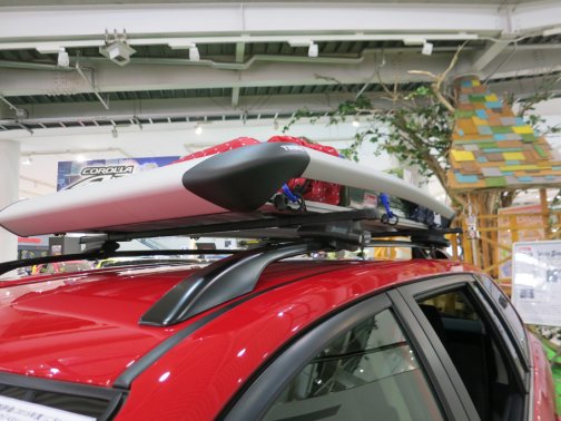 toyota fielder roof rack