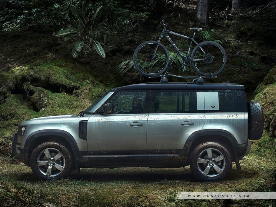 land rover defender mountain bike