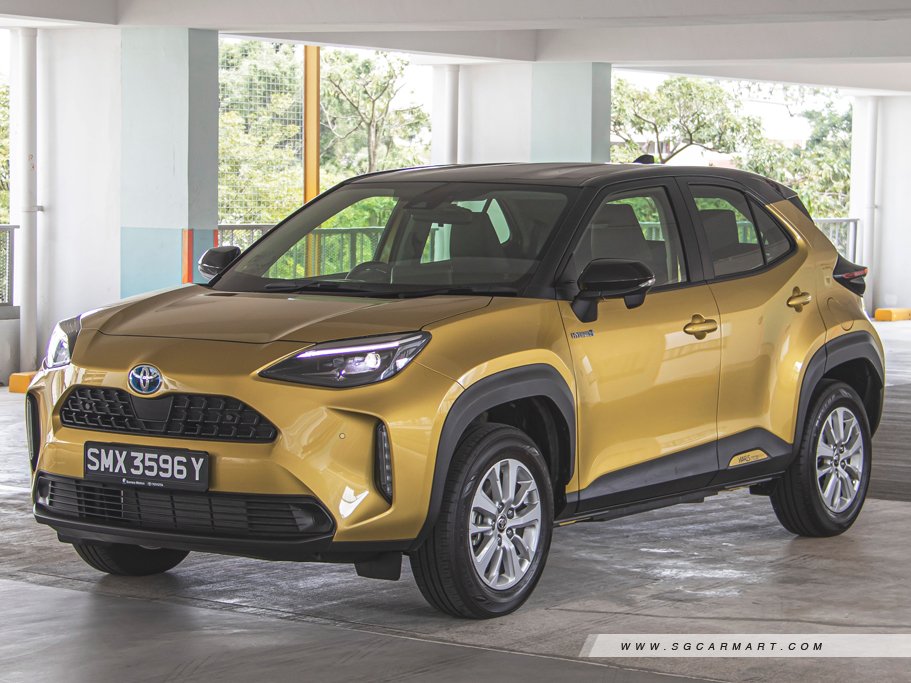 New Toyota Yaris Cross Hybrid Photos, Photo Gallery - Sgcarmart