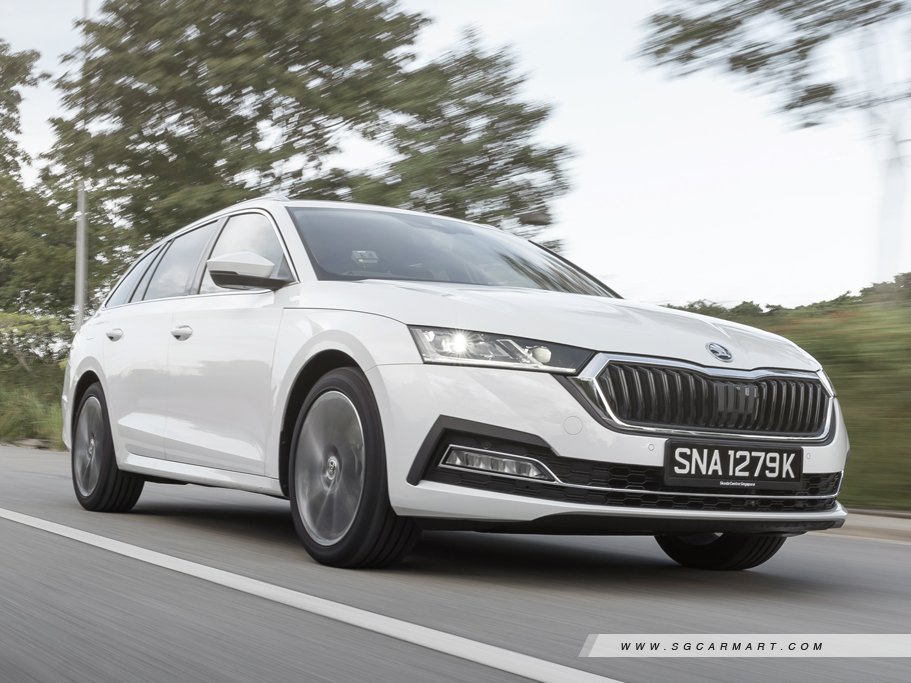 New Skoda Octavia Combi Mild Hybrid Photos, Photo Gallery - Sgcarmart