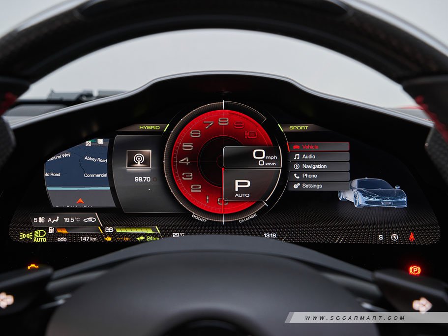Ferrari SF90 Stradale Plug-in Hybrid 4.0 V8 24