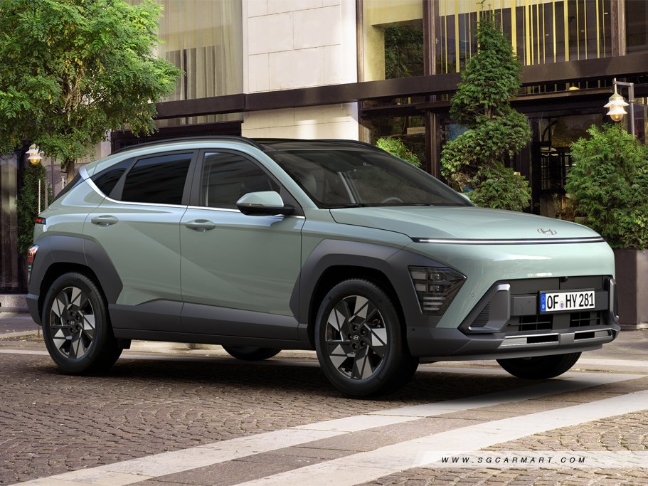 New Hyundai Kona Hybrid Photos, Photo Gallery - Sgcarmart