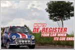 Deregistering your car: A guide to LTA deregistration