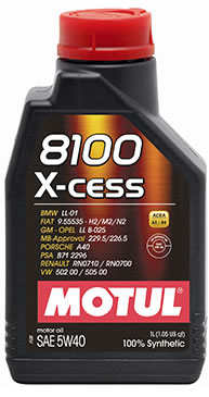 Motul 8100 X-cess