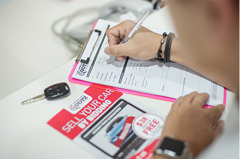 sell your car by bidding