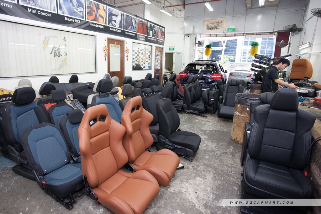Car Leather Upholstery, Change Fabric Car Seats To Leather