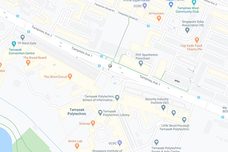 Tampines Avenue 1 Map
